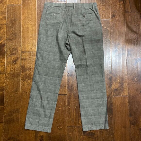 Banana Republic Kentfield Casual Brown Straight Leg Pants Men's Size 35W x 32L - Picture 4 of 8